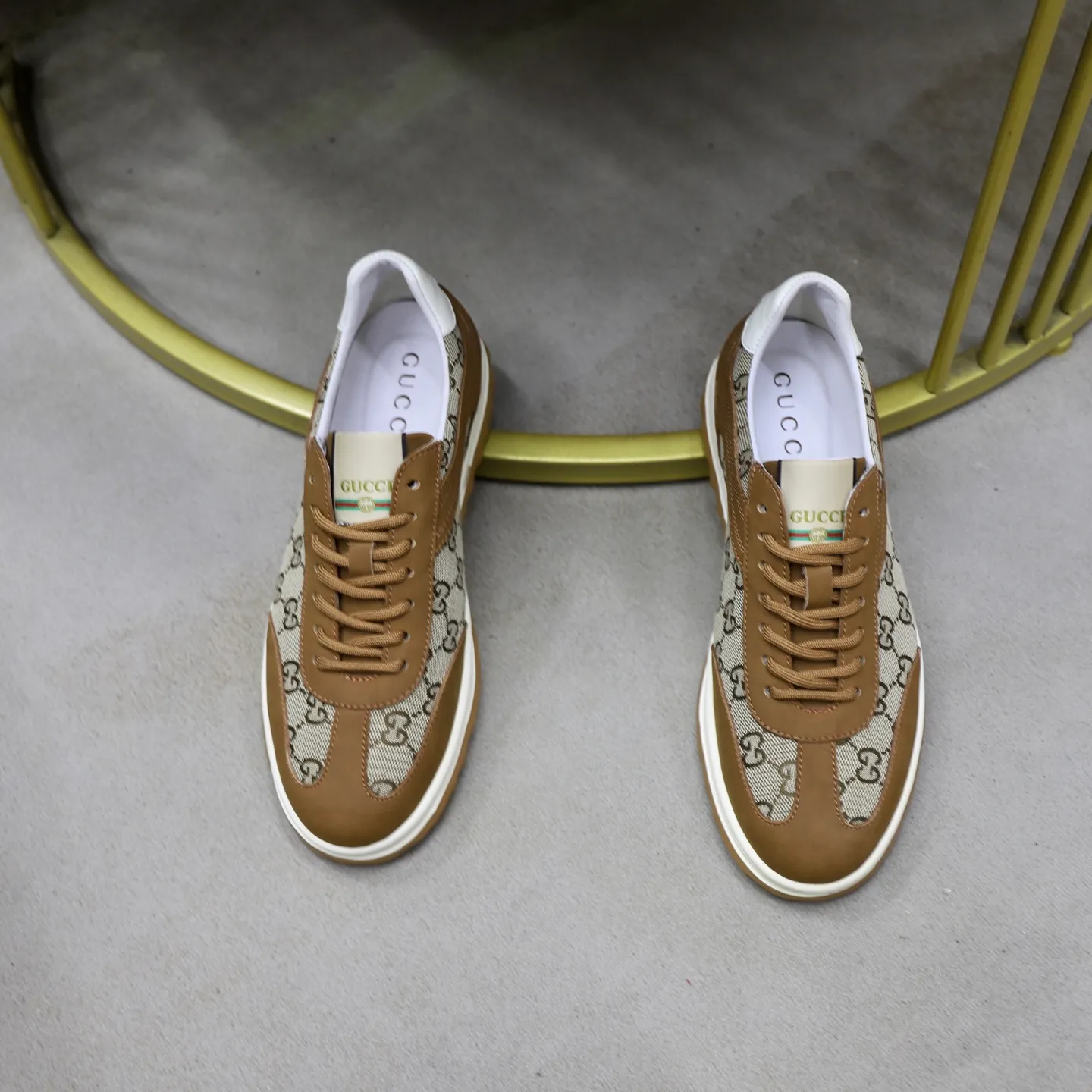 Men's shoes: 440💰🙅‍♂️🙅‍♂️🙅‍♂️ Brand: GUCCI Standard code: 38–44 (45 can be customized) Grade: Same as the official website Material: Original cowhide fabric Comfortable pigskin lining Lightweight wear-resistant outsole Style category: Men's fashionable casual shoes and boots Running sneakers Distinguished luxury brand elements Top luxury Color: actual picture color